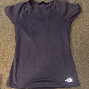 The North Face Women's Dark Gray Short Sleeve Tee